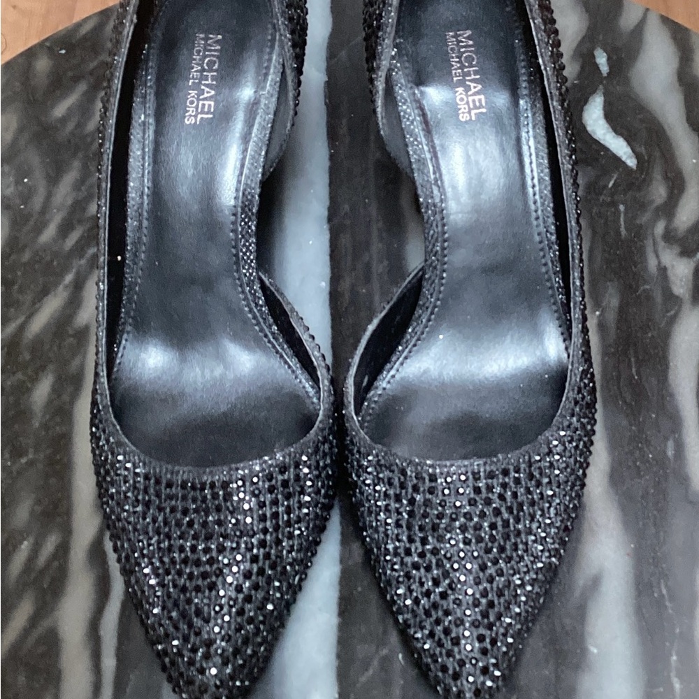 Michael  Michale Kors Elegant Black Women's Heels, size 8